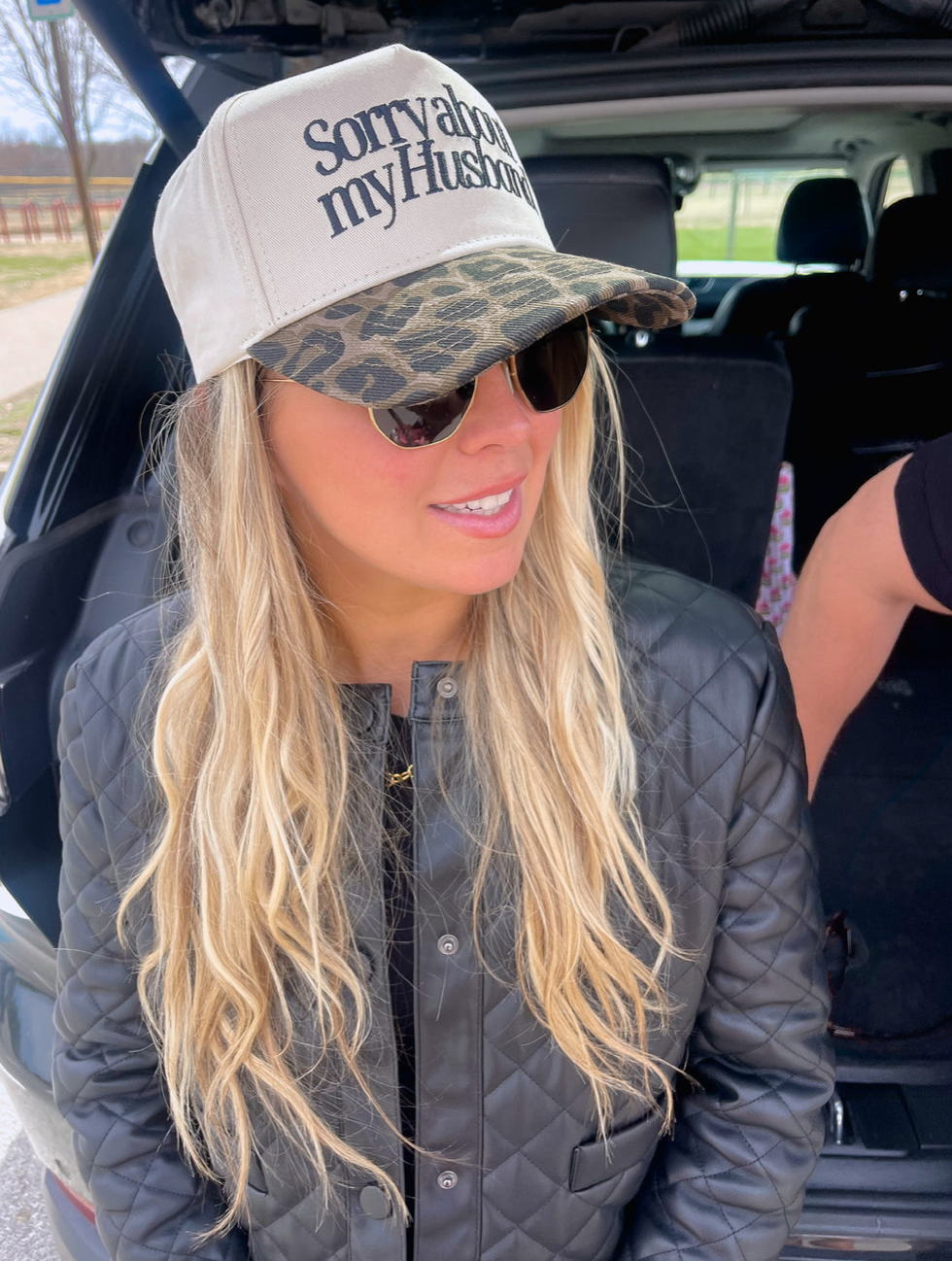 Sorry about my Husband Vintage Trucker