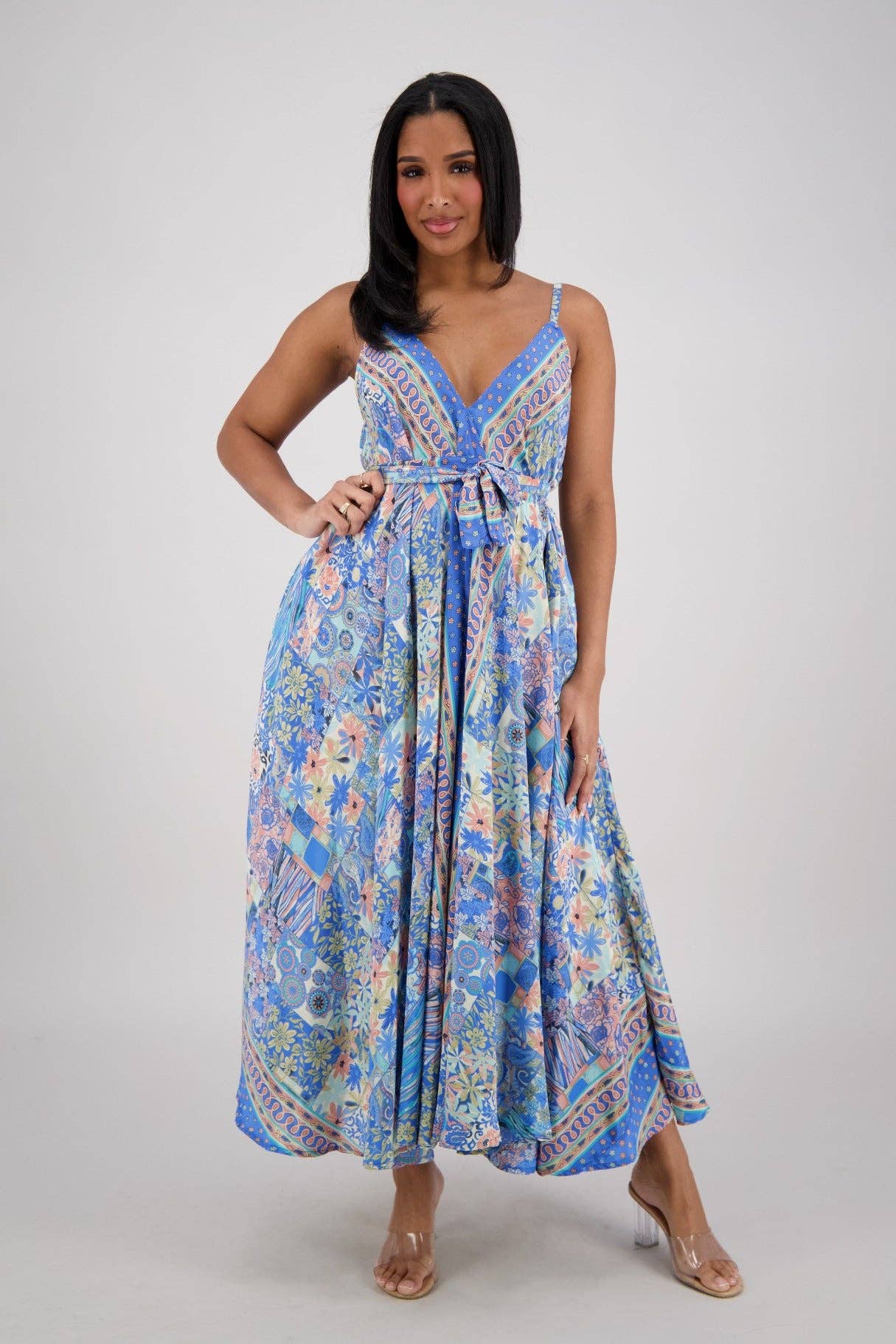Mosaic Maxi Dress