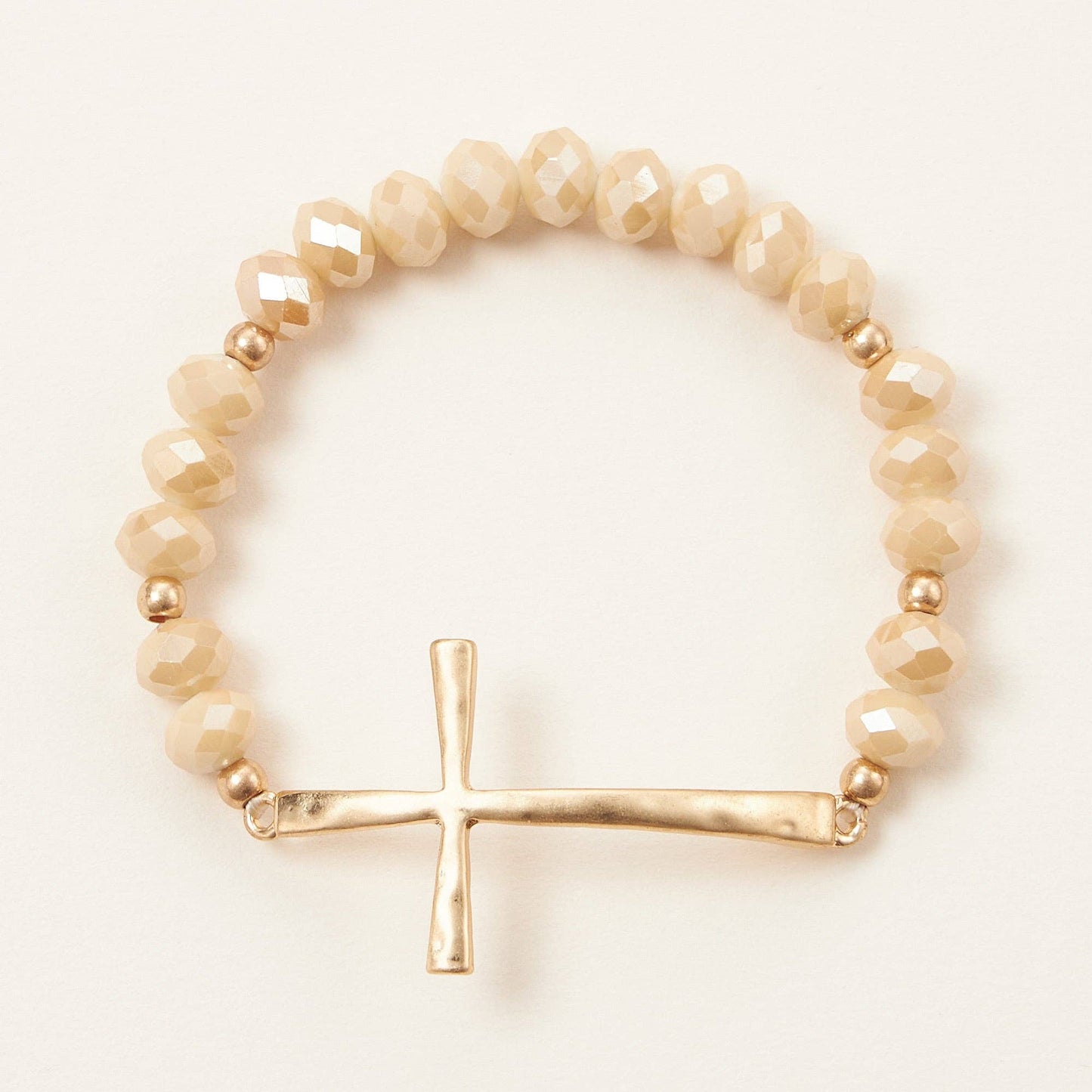 Beaded Cross Bracelet NEW