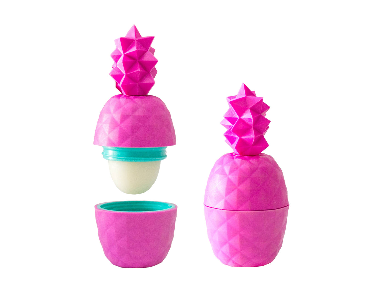 HOT Pink Pineapple Lip Balm 100% Natural RASPBERRY MOJITO
