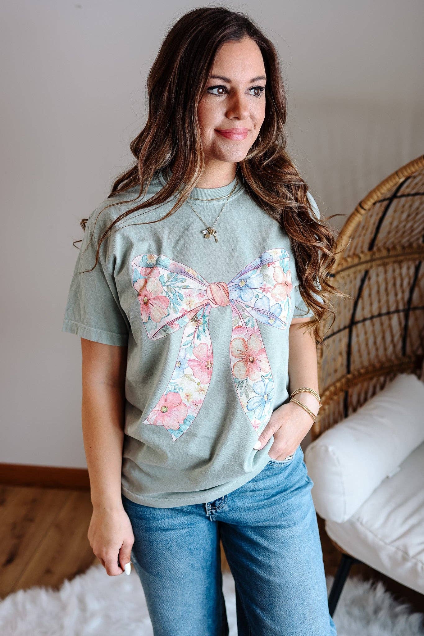 Bow Babe Graphic Tee