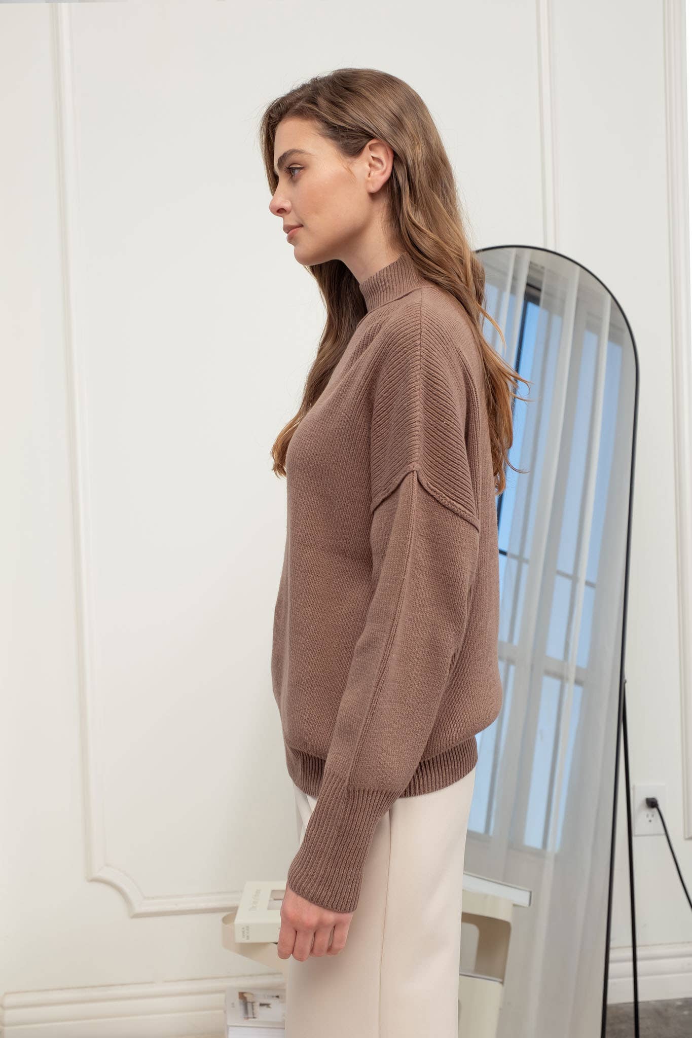 Angela Ribbed Sweater