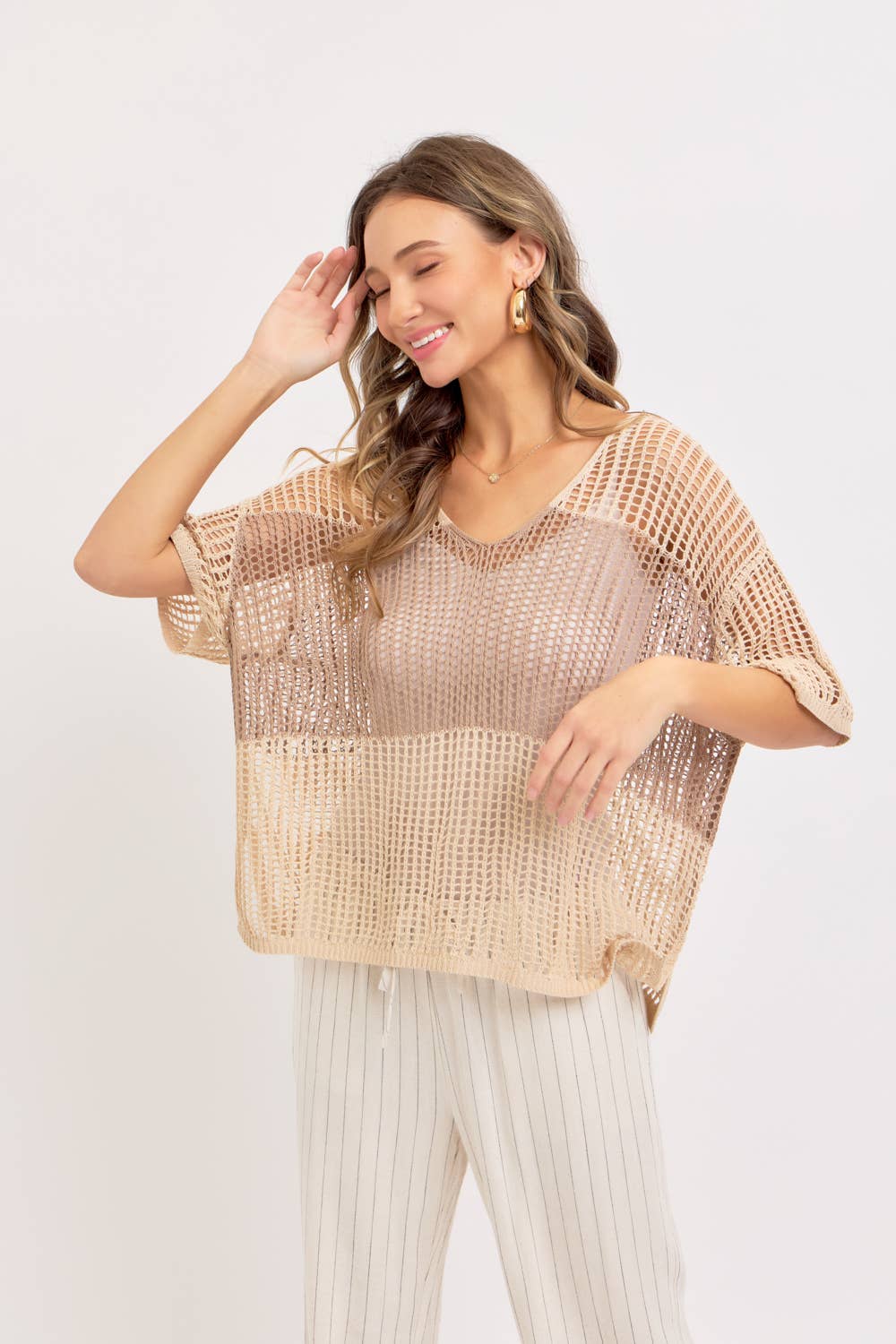 Beautifully Beige Top