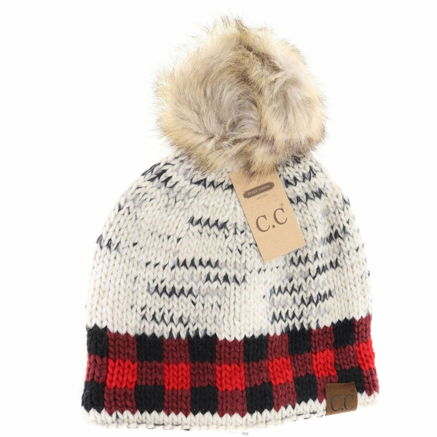 Fleck Buffalo Check CC Beanie