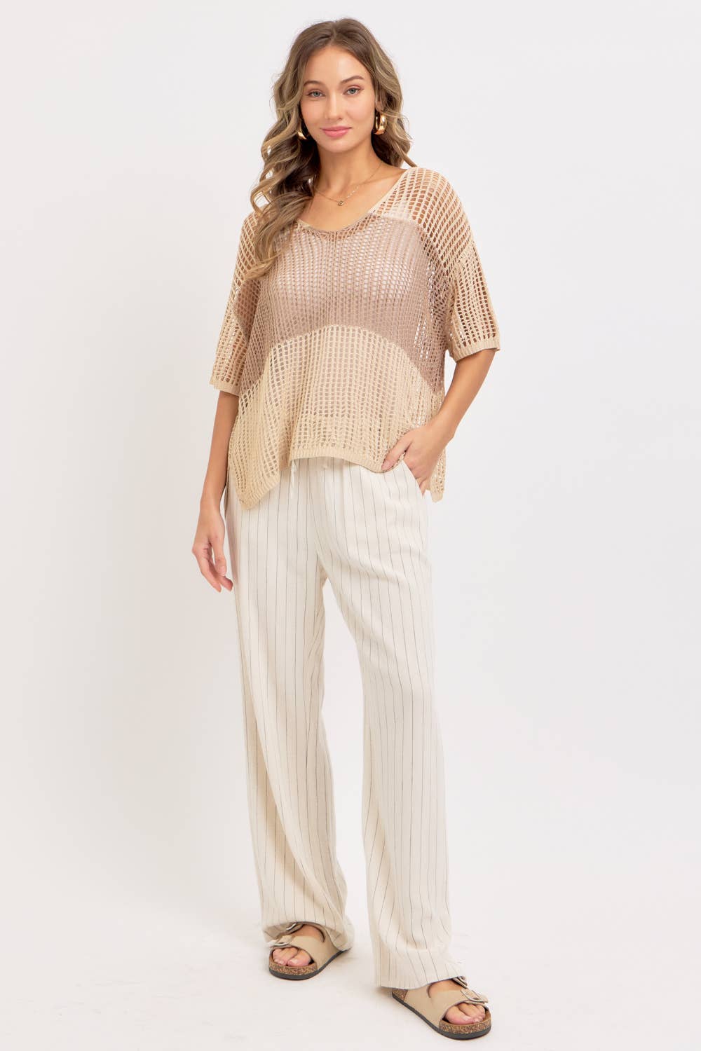 Beautifully Beige Top
