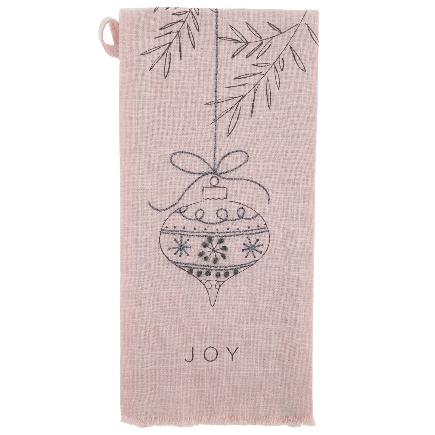 Embroidered Cotton Tea Towels