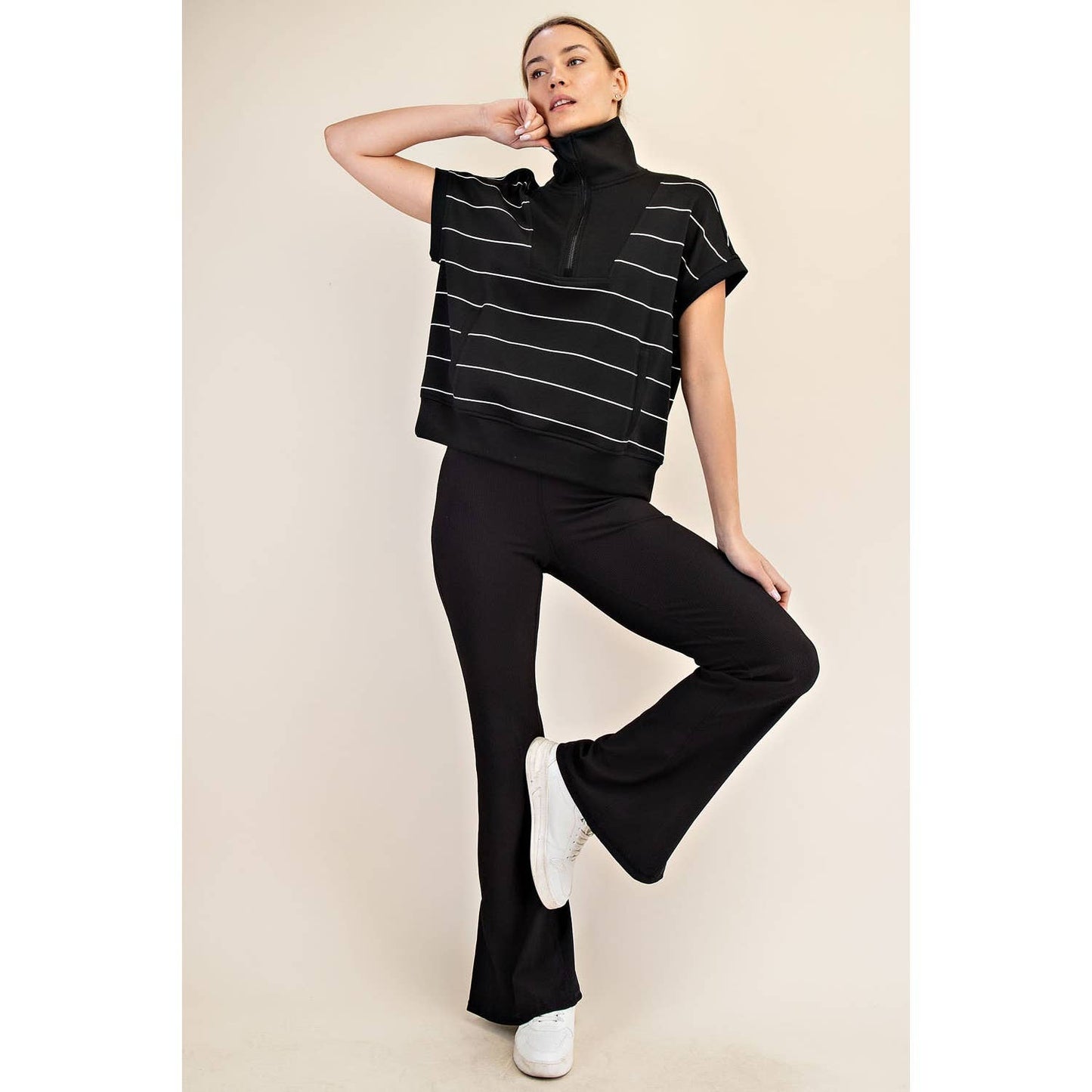 Nauti Girl SS Zip Top
