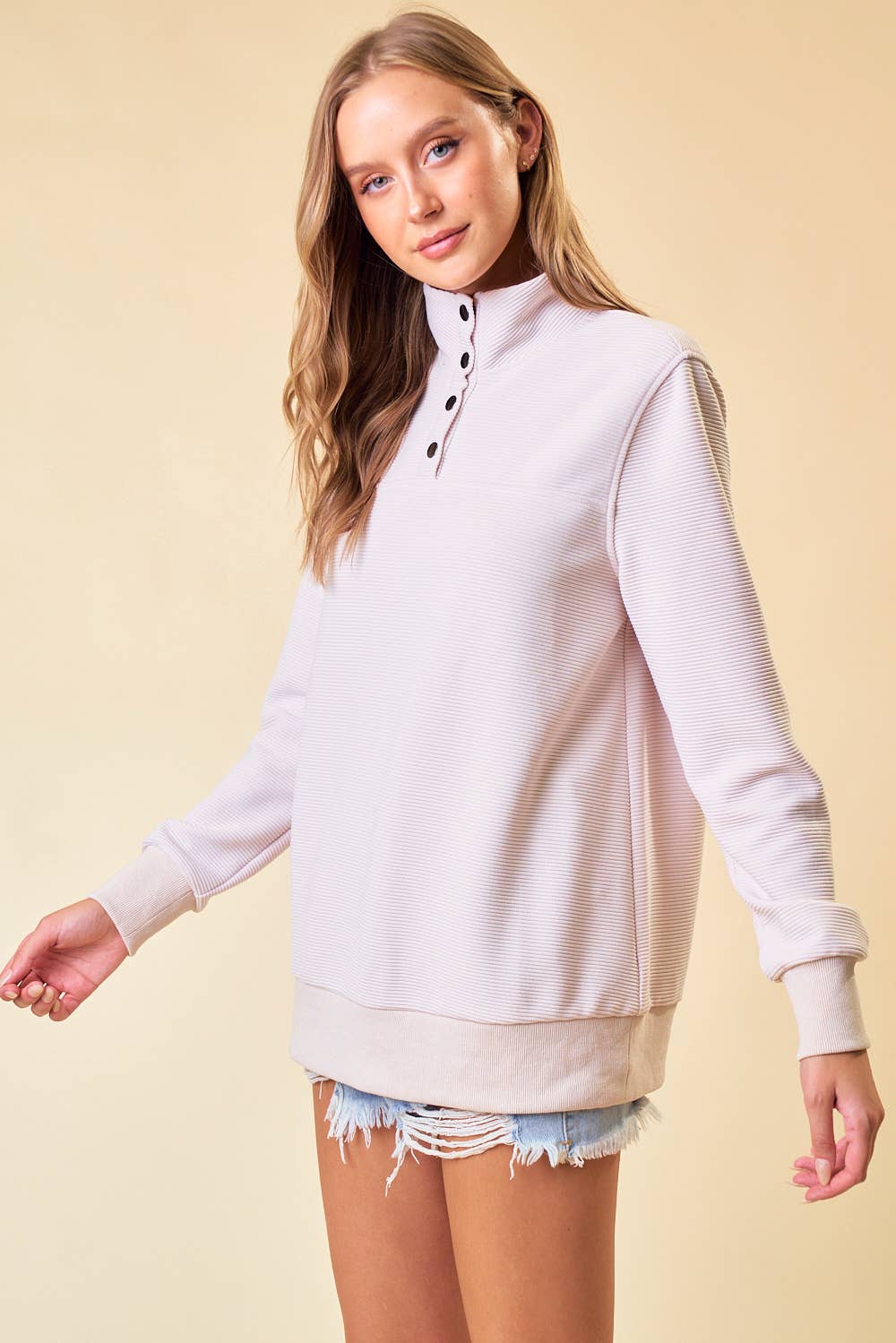 Snap out of it Pullover