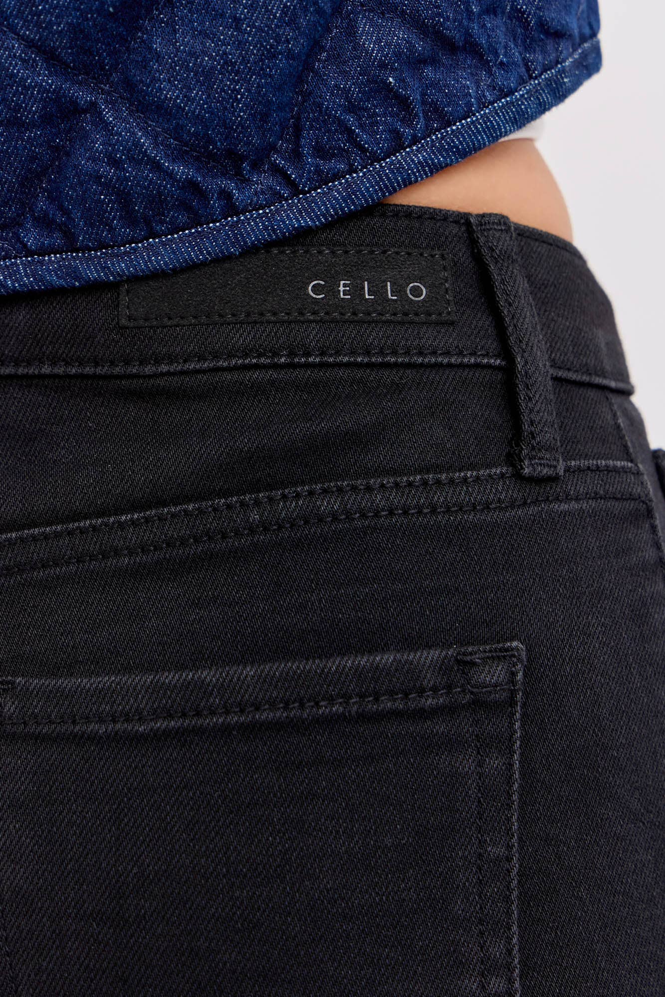 Blackest Black Stretch Skinny Jeans