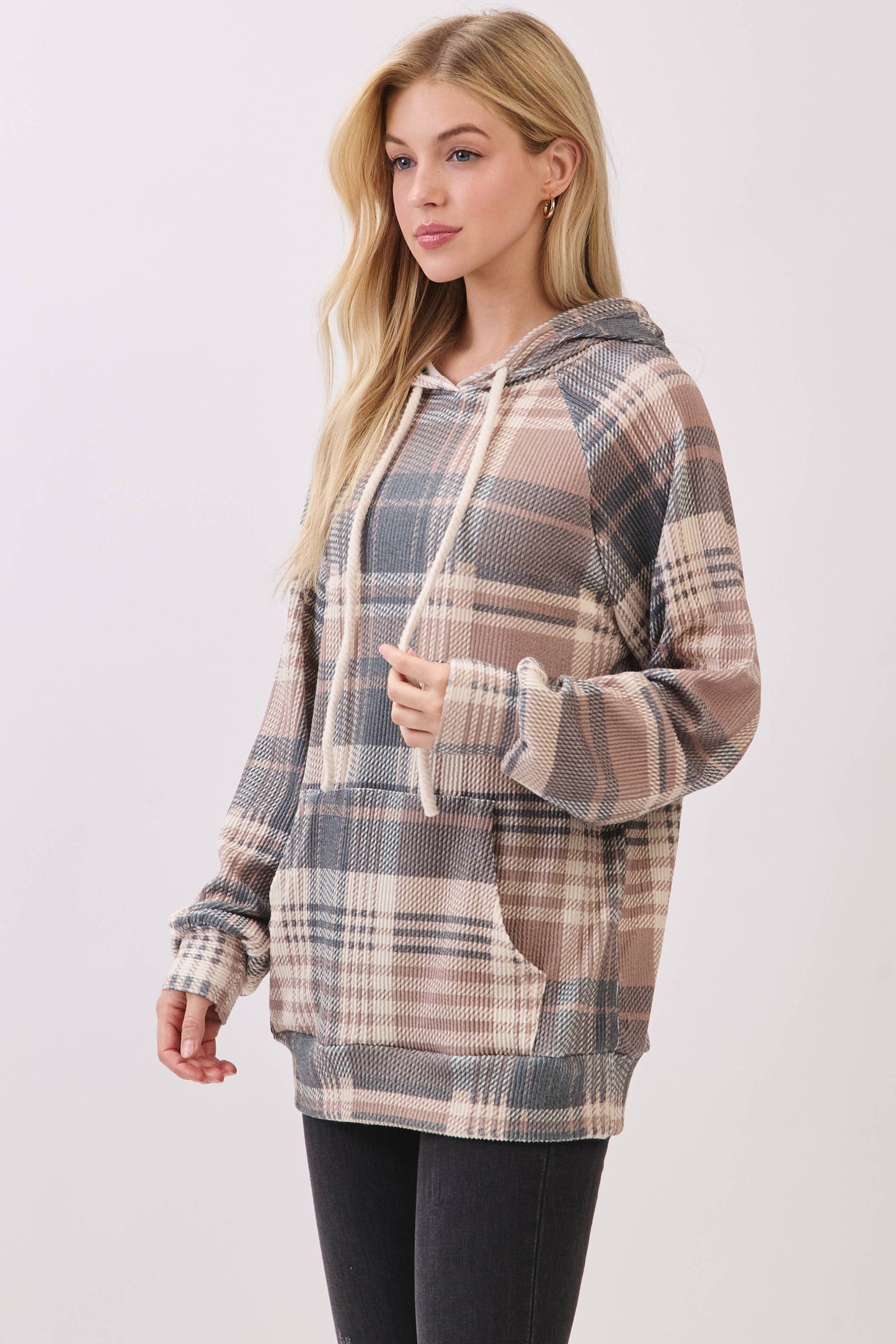 Pretty in Plaid Pullover