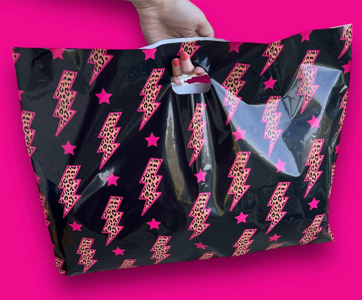 20x15 It’s Electric Merchandise Bag