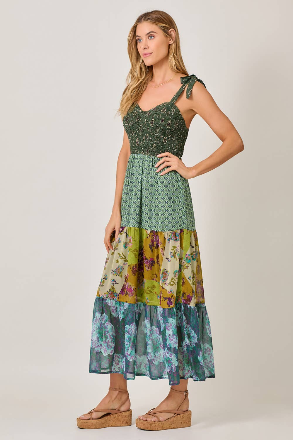 Rose Patch Dress
