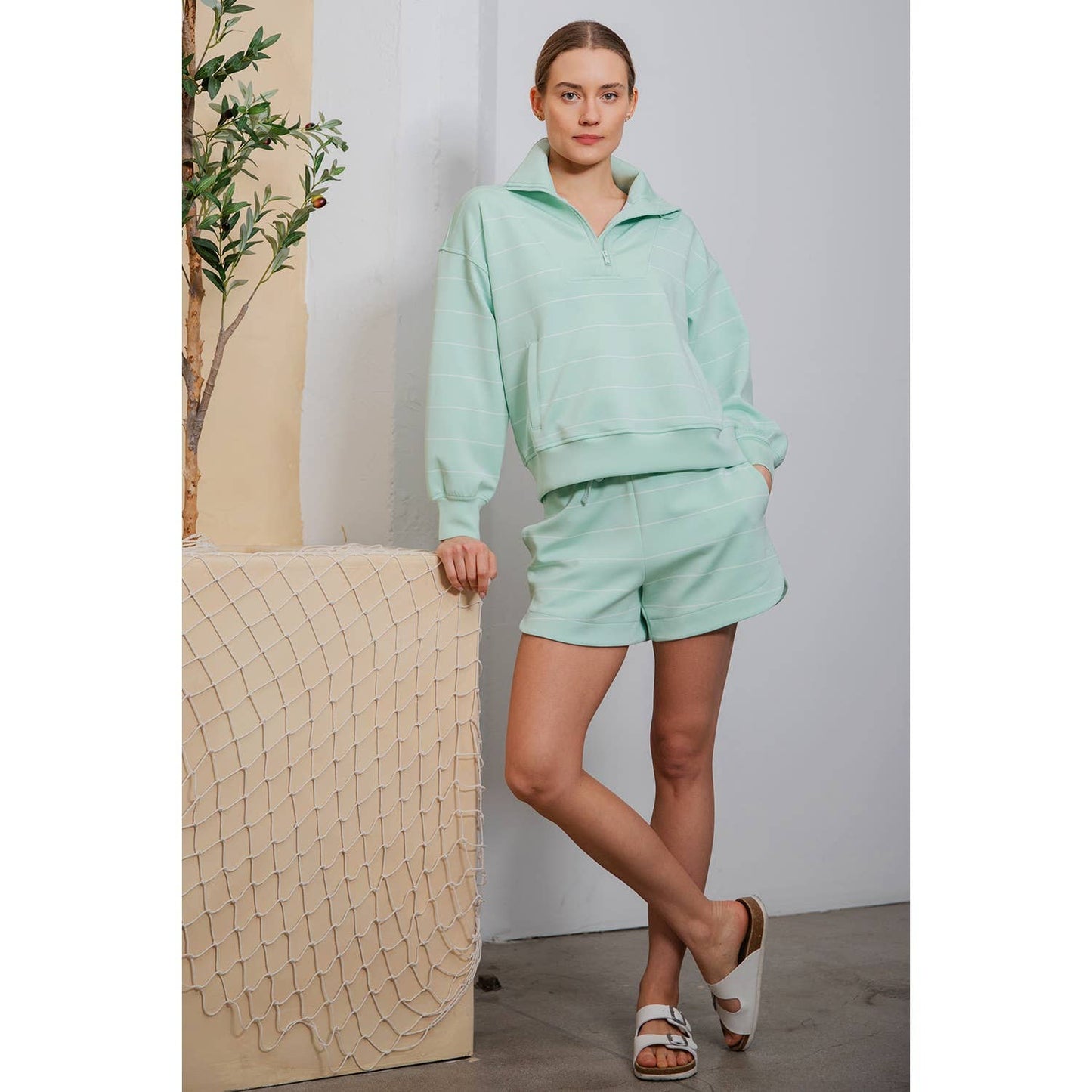 Nauti Girl Striped Pullover