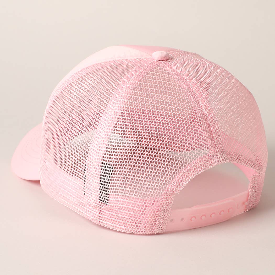 Mama Embroidered Trucker