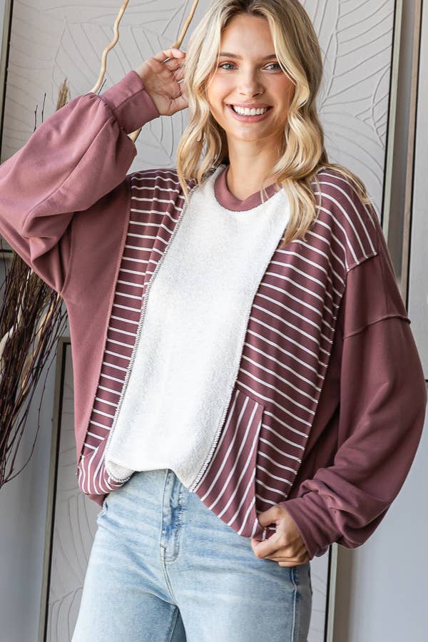 Colorblock Pullover