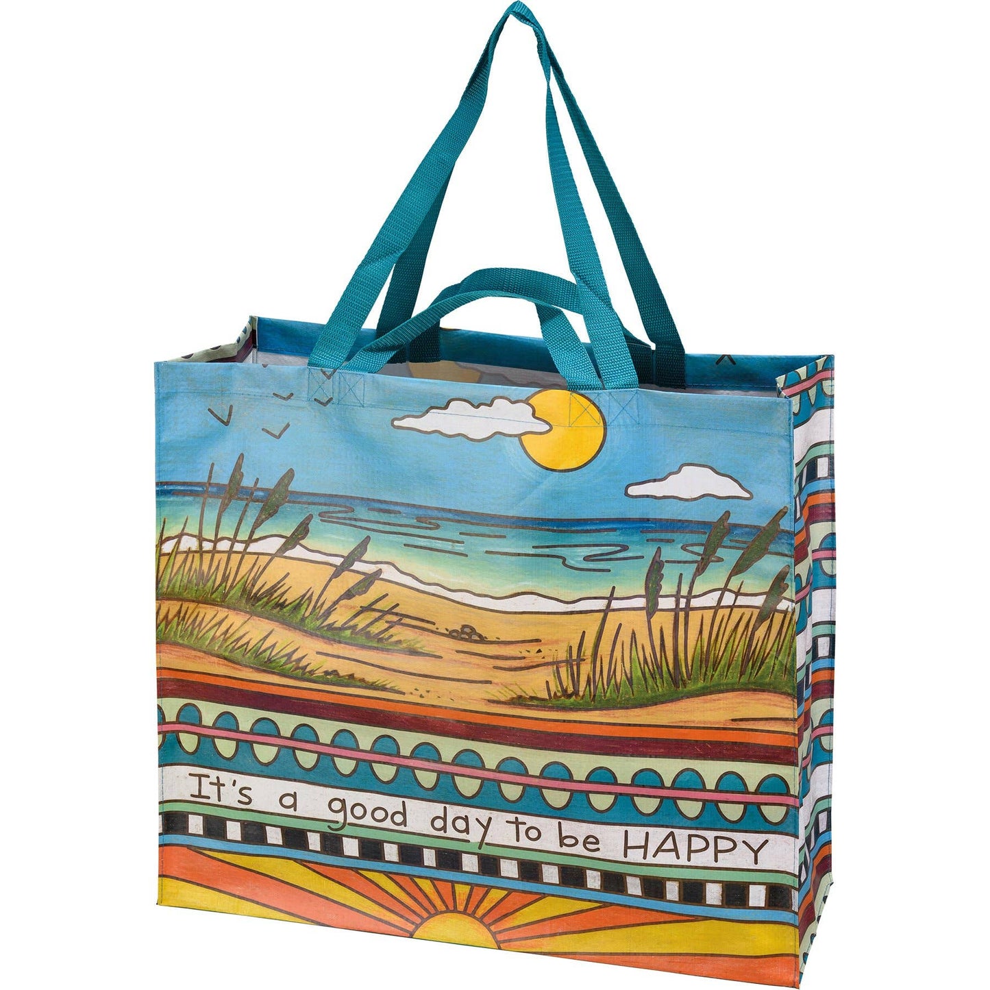 It's A Good Day To Be Happy Shopping Tote