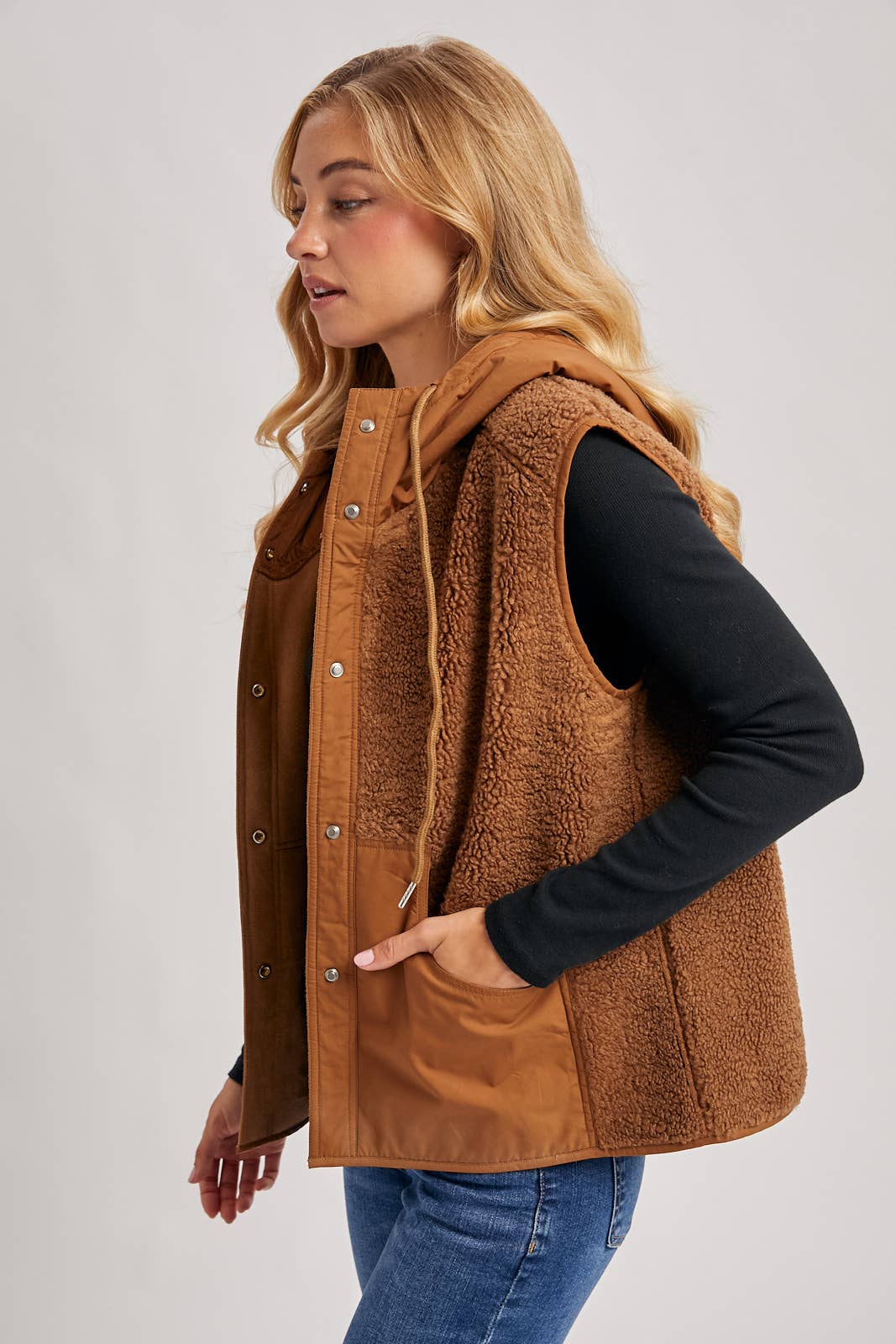 Hit the Slopes Sherpa Vest
