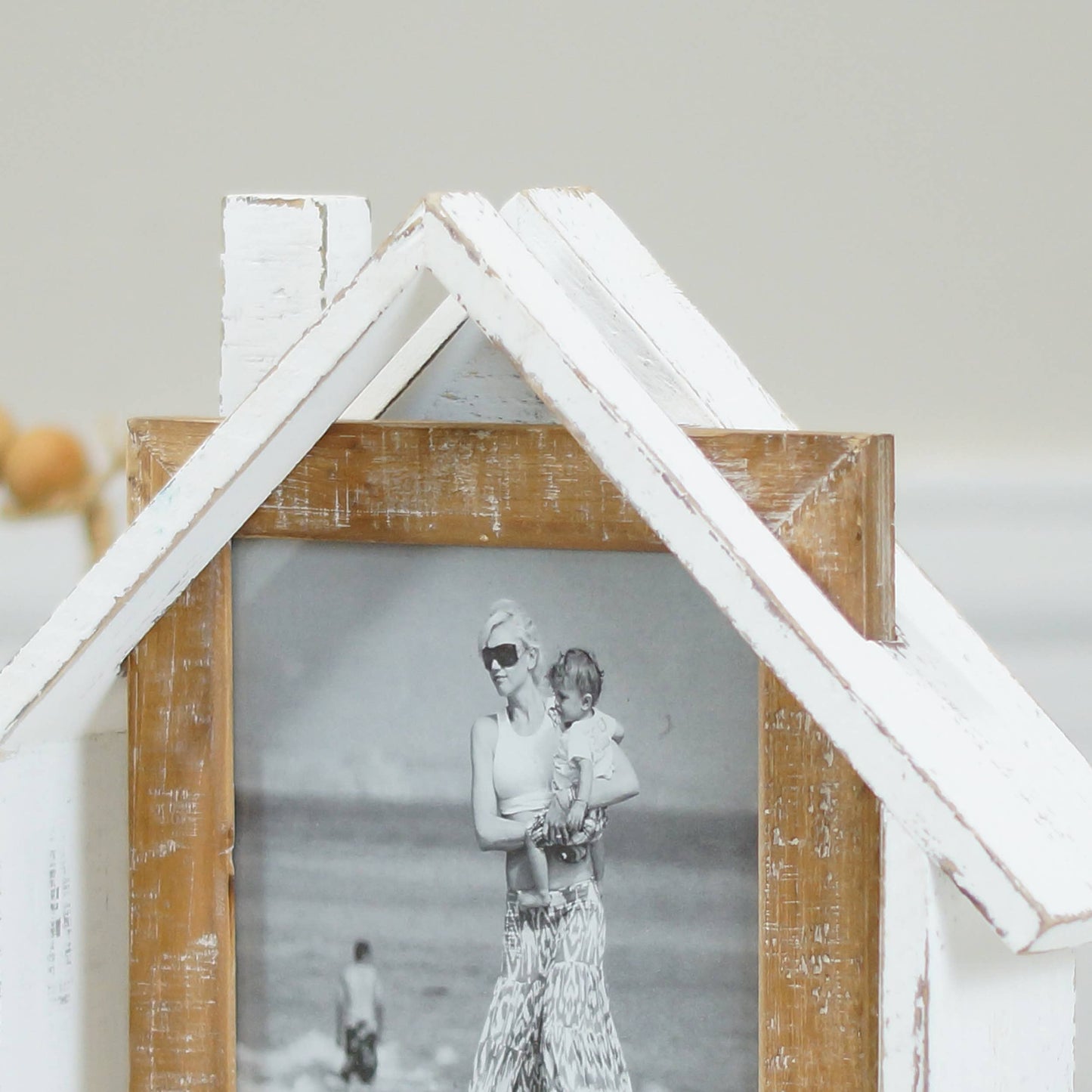 3D Wood House Frame