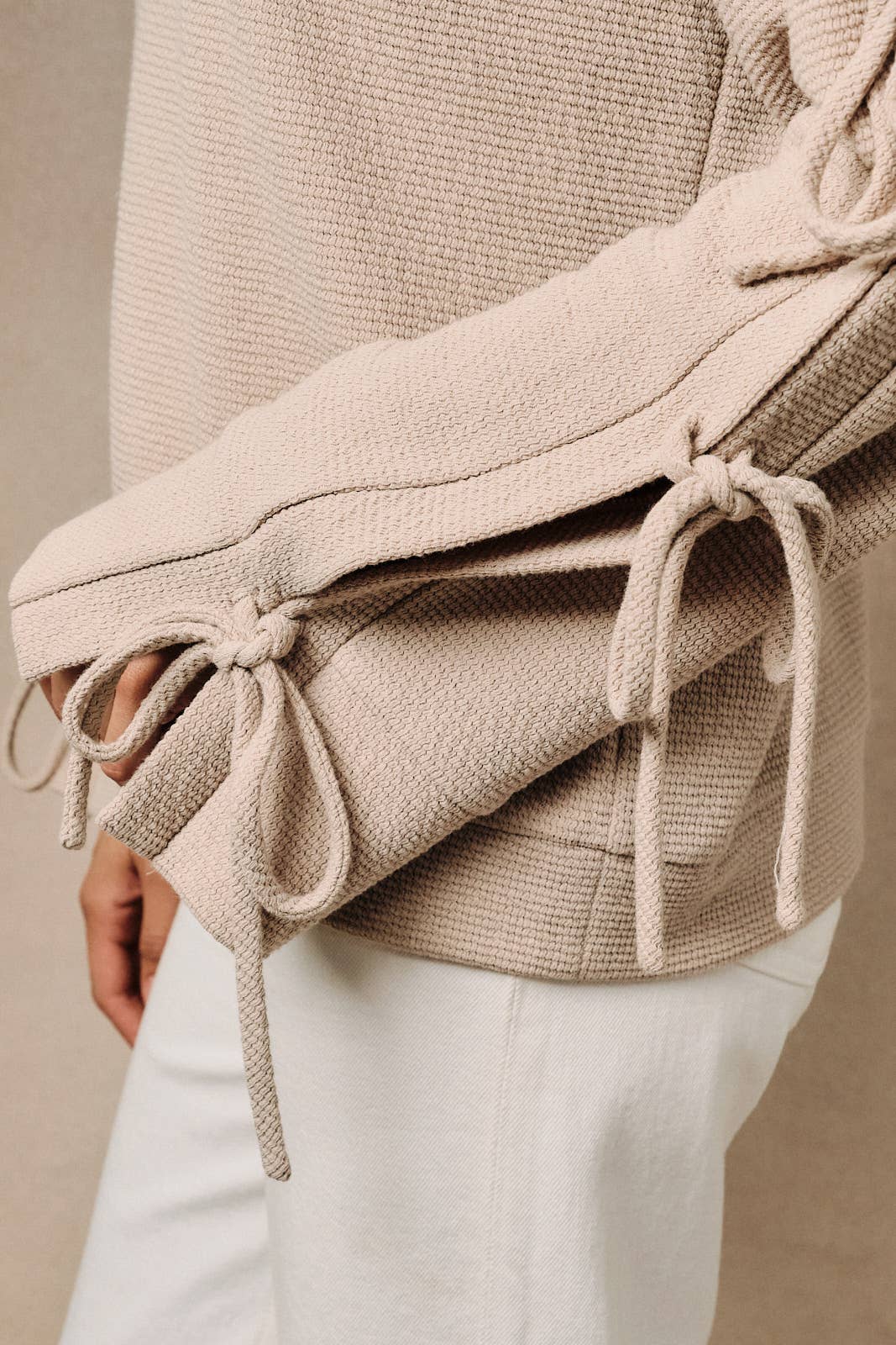 All tied up Sweater
