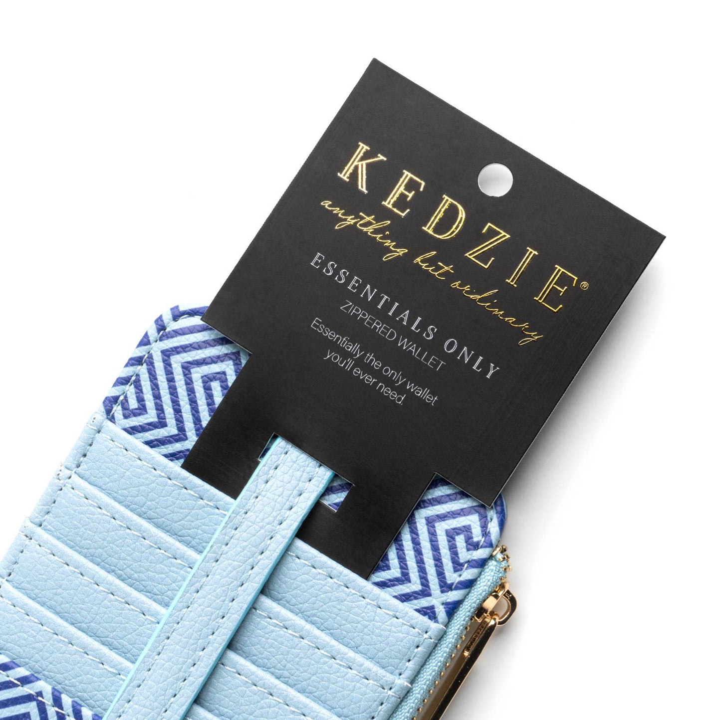 Zippered Card Stack Wallet