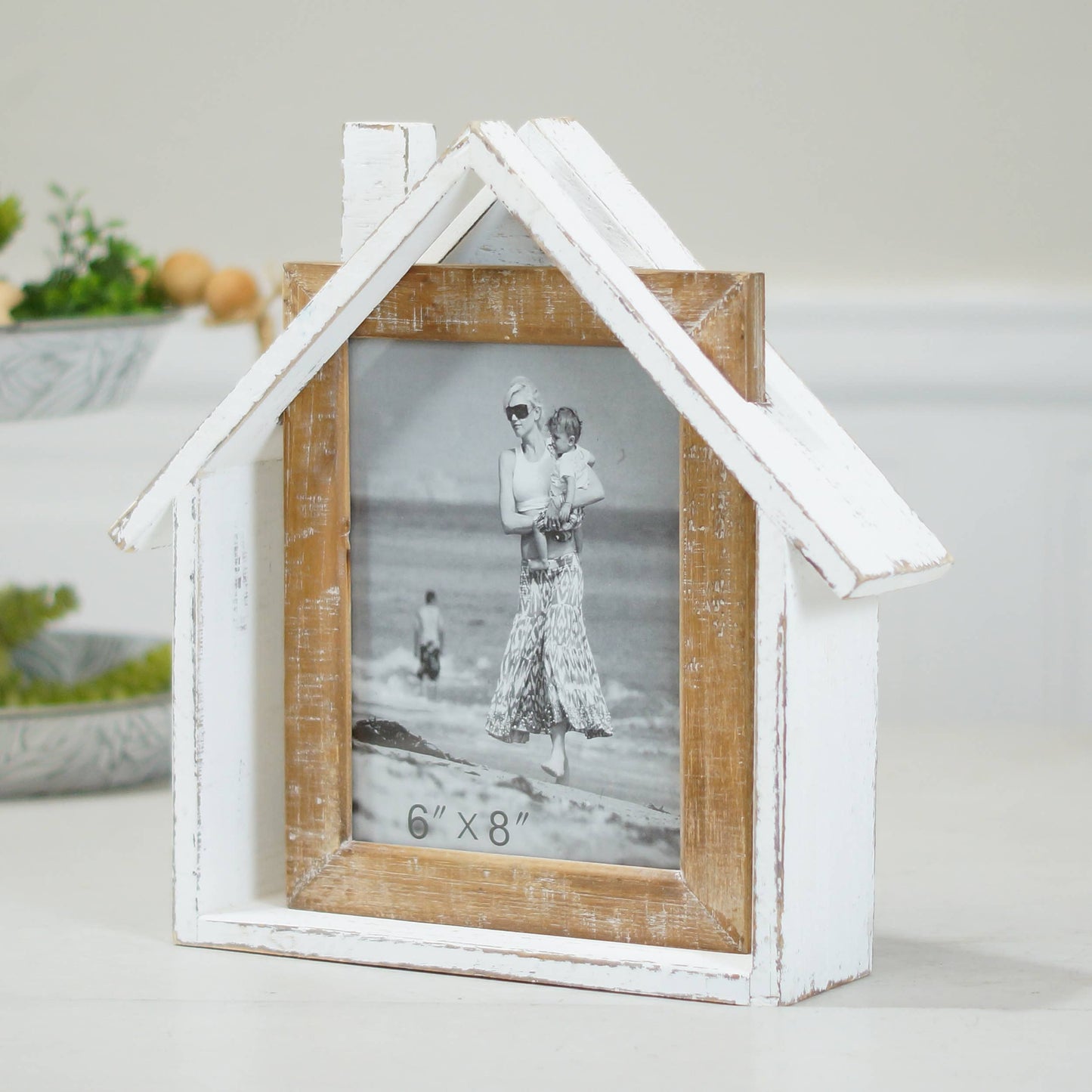 3D Wood House Frame