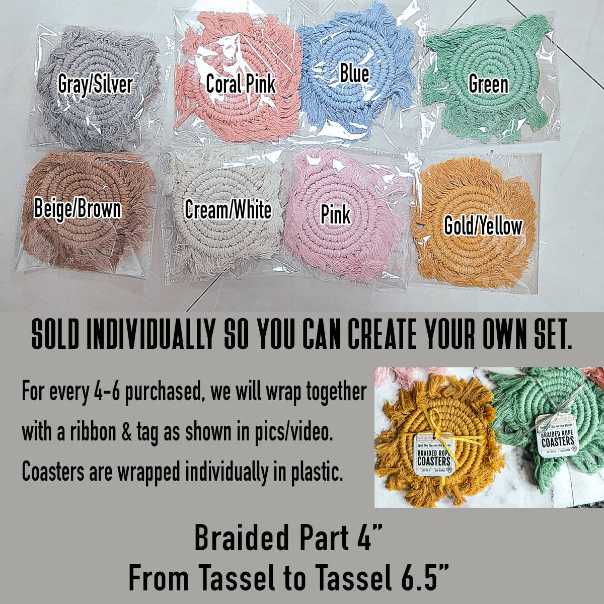 Pastel Coasters
