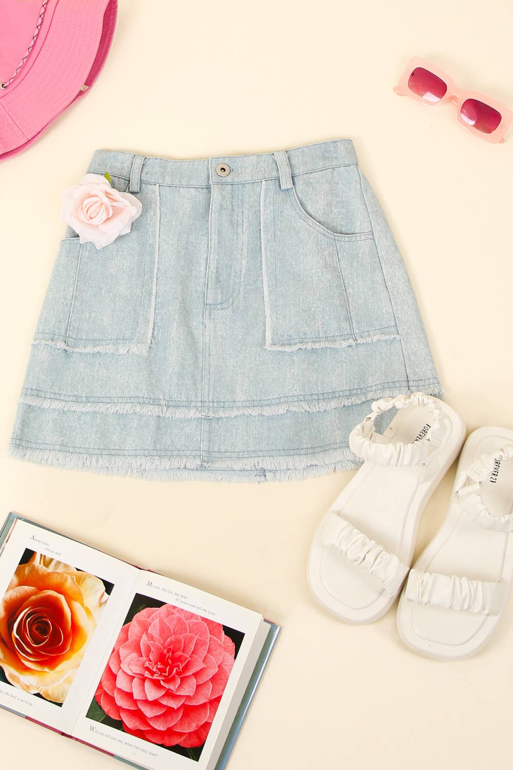 Darling Denim Mini Skirt