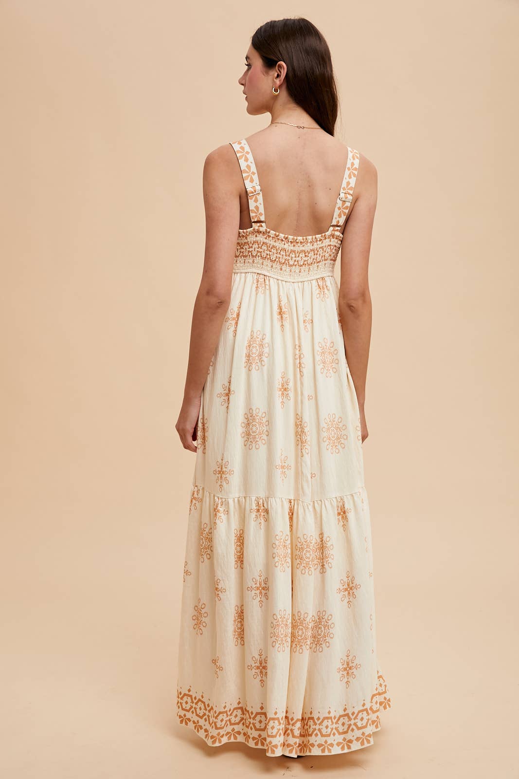 On the Border Maxi Dress