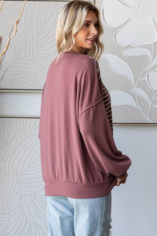 Colorblock Pullover