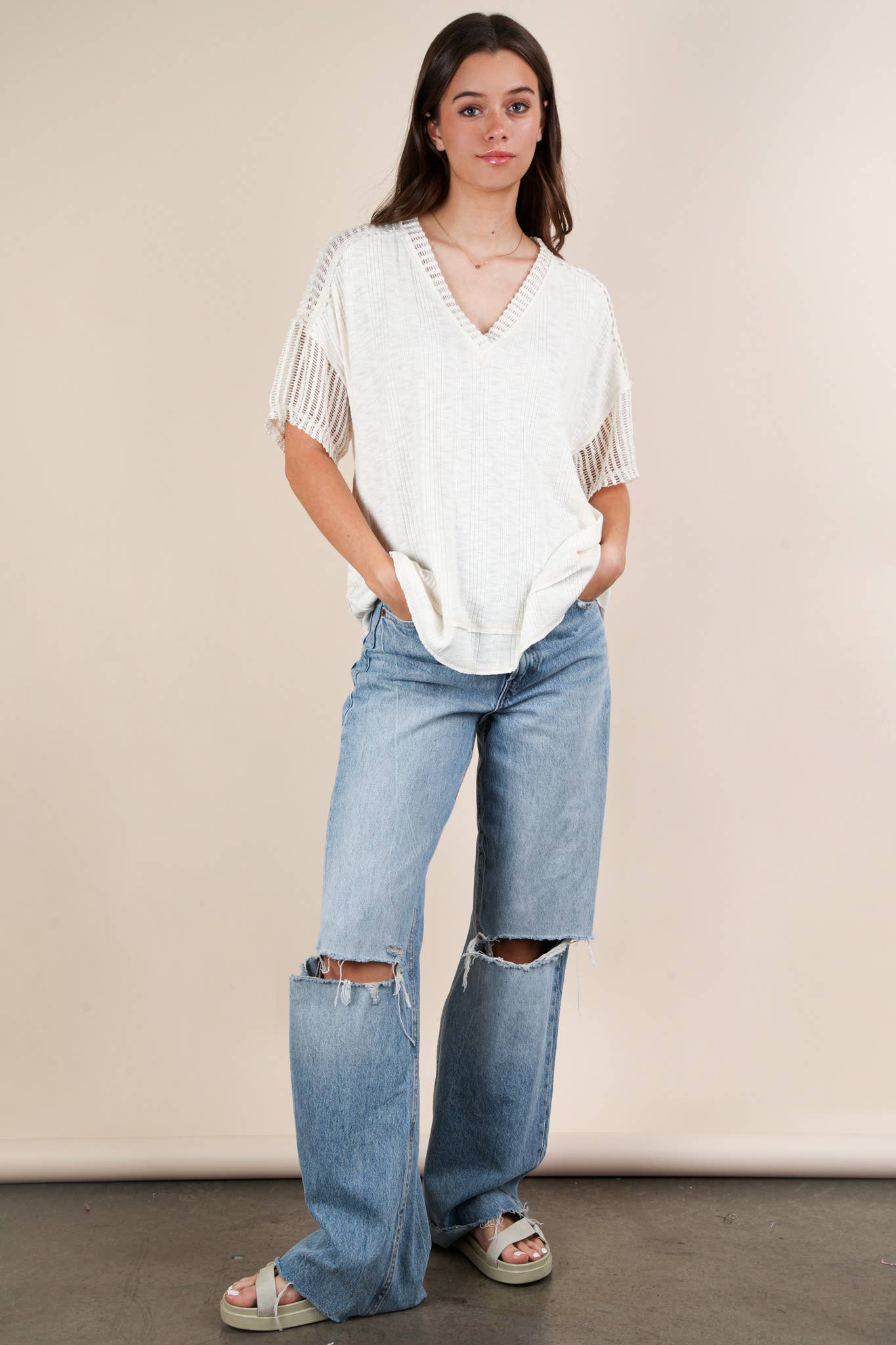 Hippie Babe Vneck Top