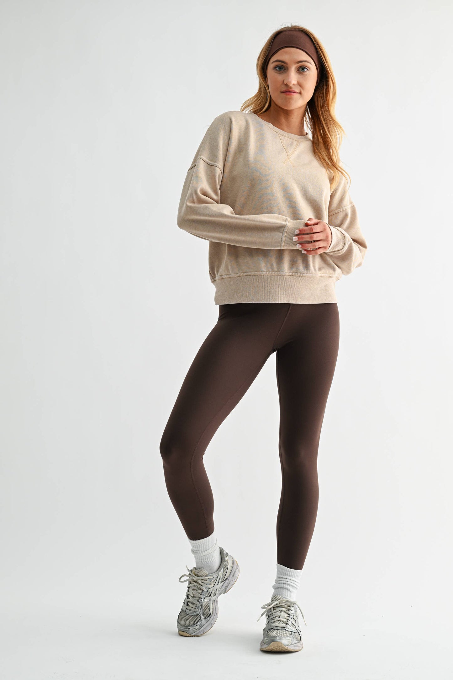 Burned Out Crewneck Sweater