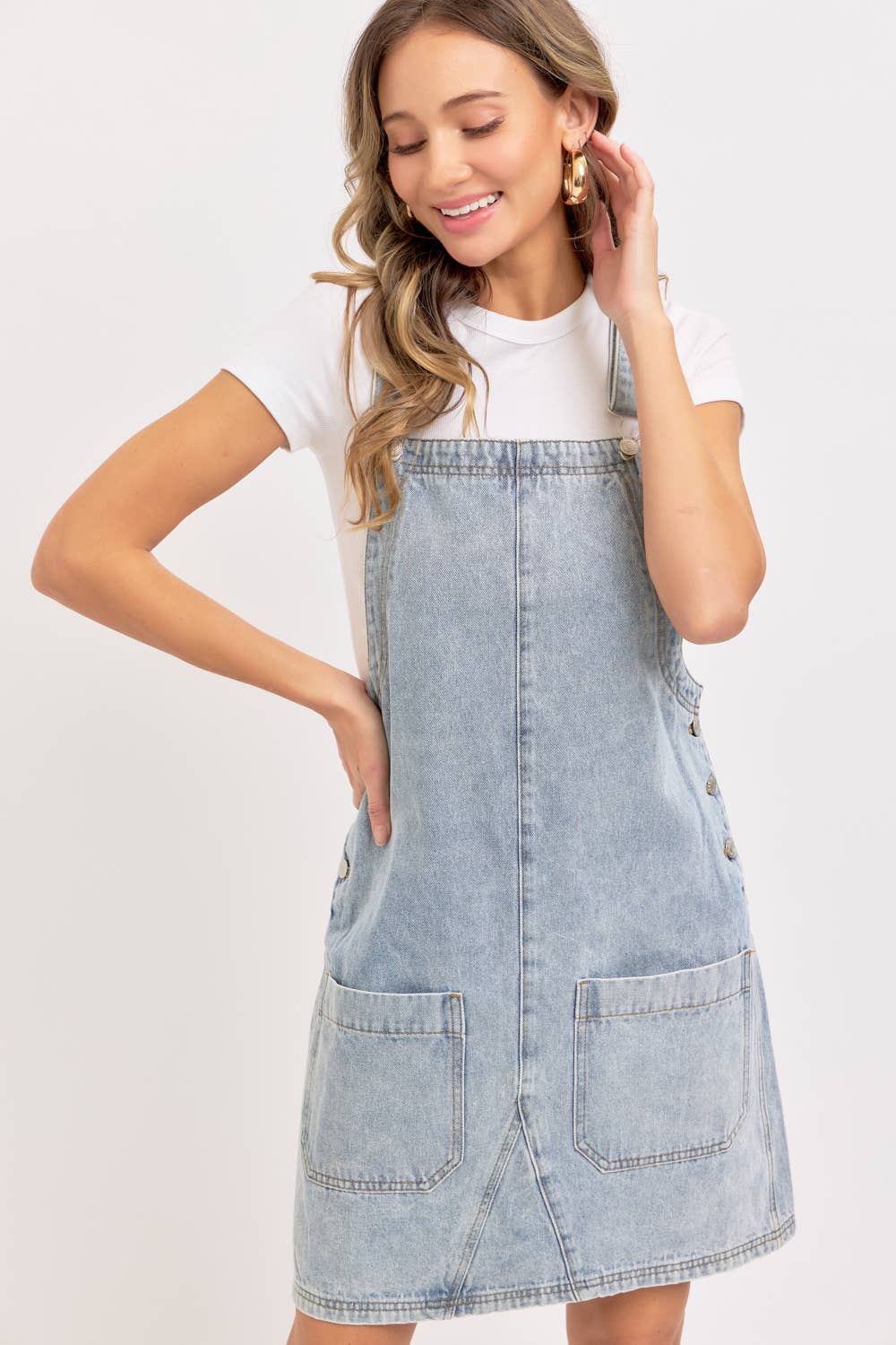 90's Babe Shortall Light Wash