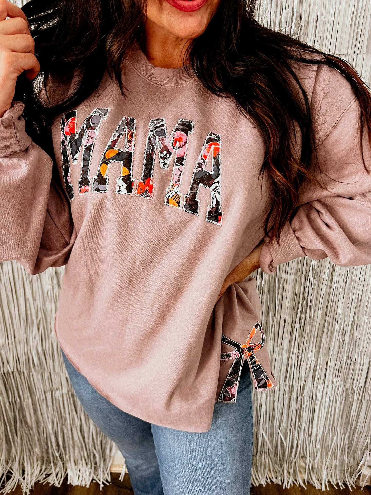 Mama Bow Sweatshirt