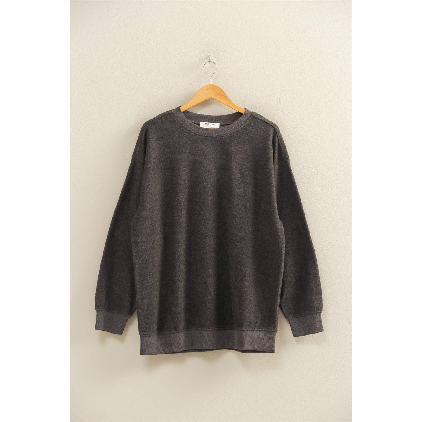 Oversized Crewneck Casual Sweatshirt