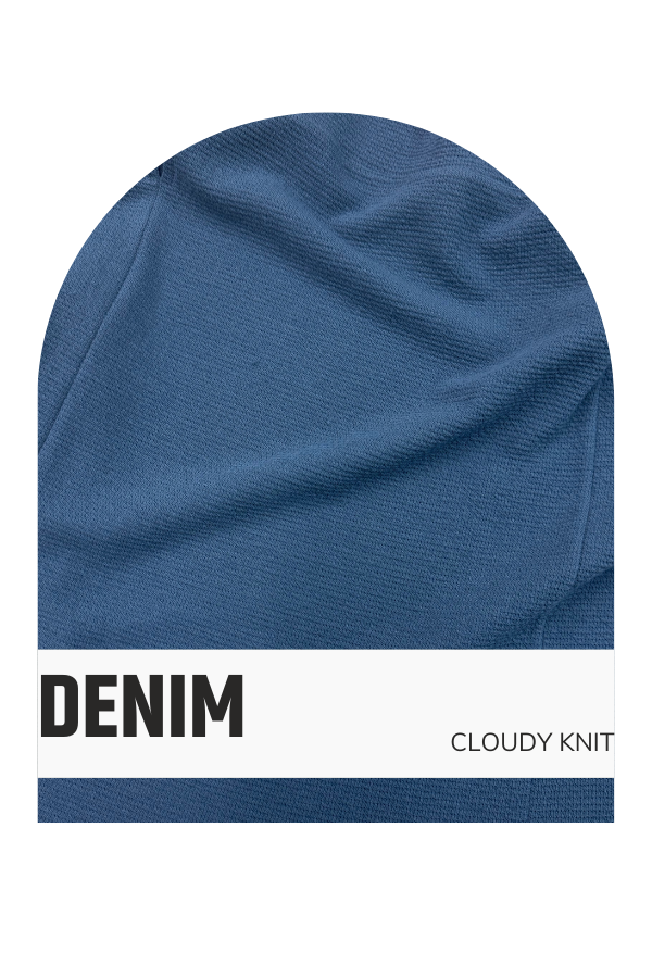 Round neck s/l knit top