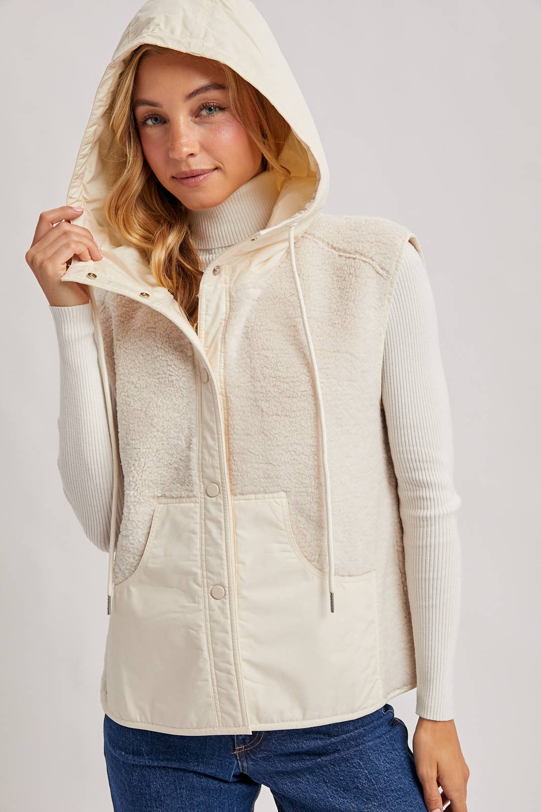 Hit the Slopes Sherpa Vest