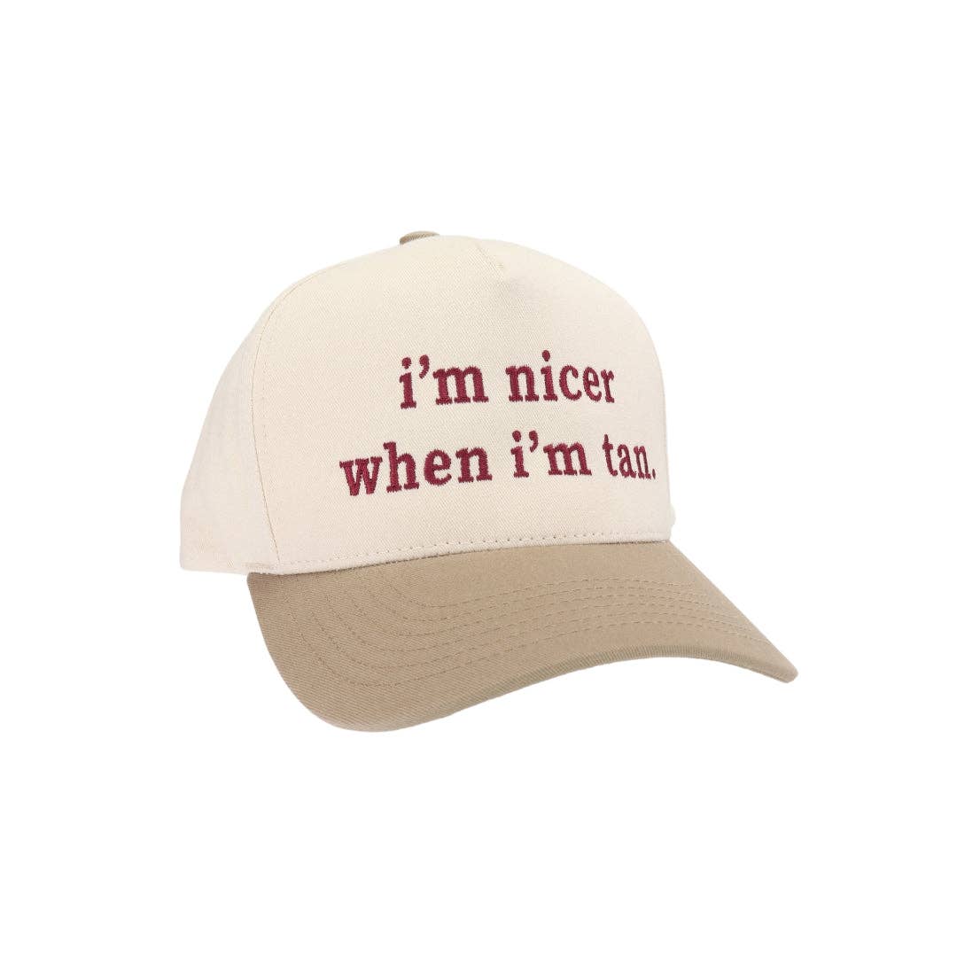 I'm Nicer When I'm Tan Trucker