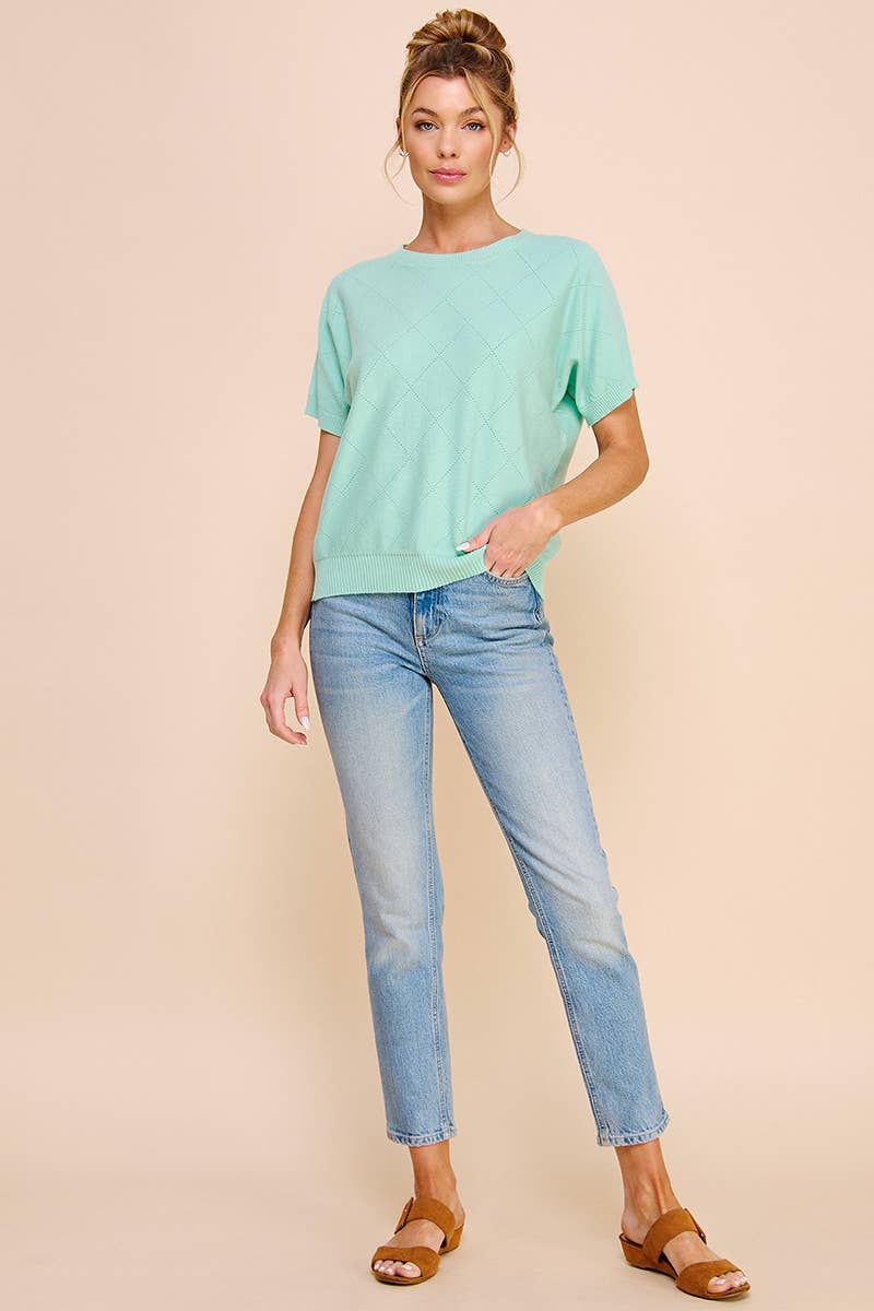 Diamond Diva Sweater Top