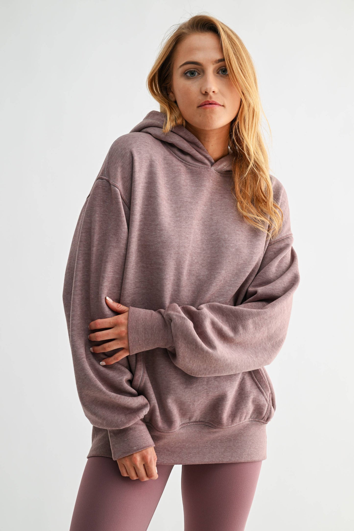 Burnout Bliss Fleece Hoodie