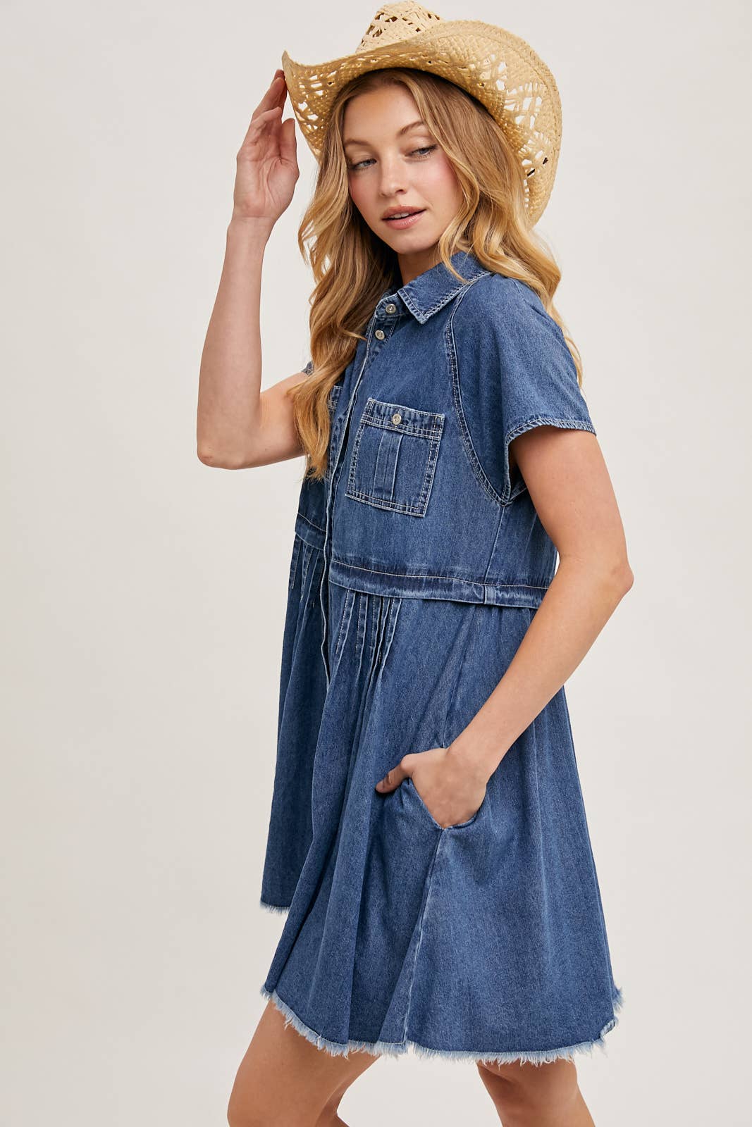 Rodeo Nights Tie Dress
