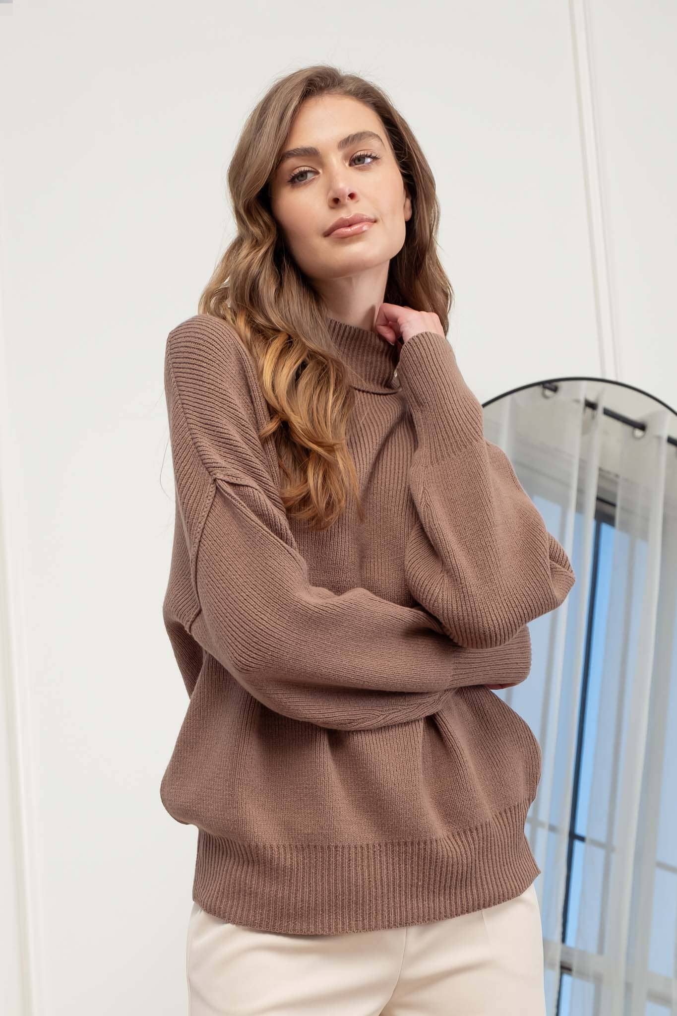Angela Ribbed Sweater