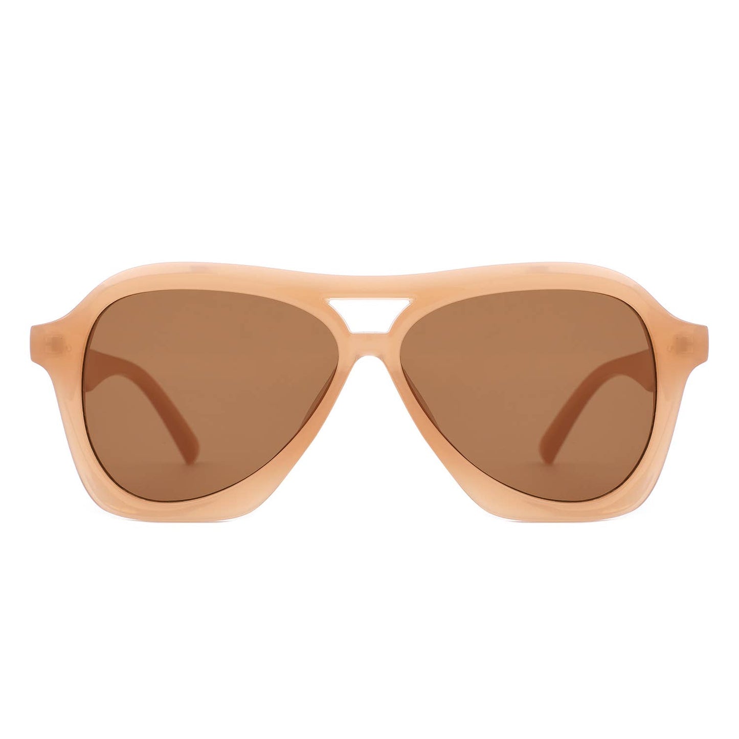 Geometric Square Modern Fashion Aviator Sunglasses