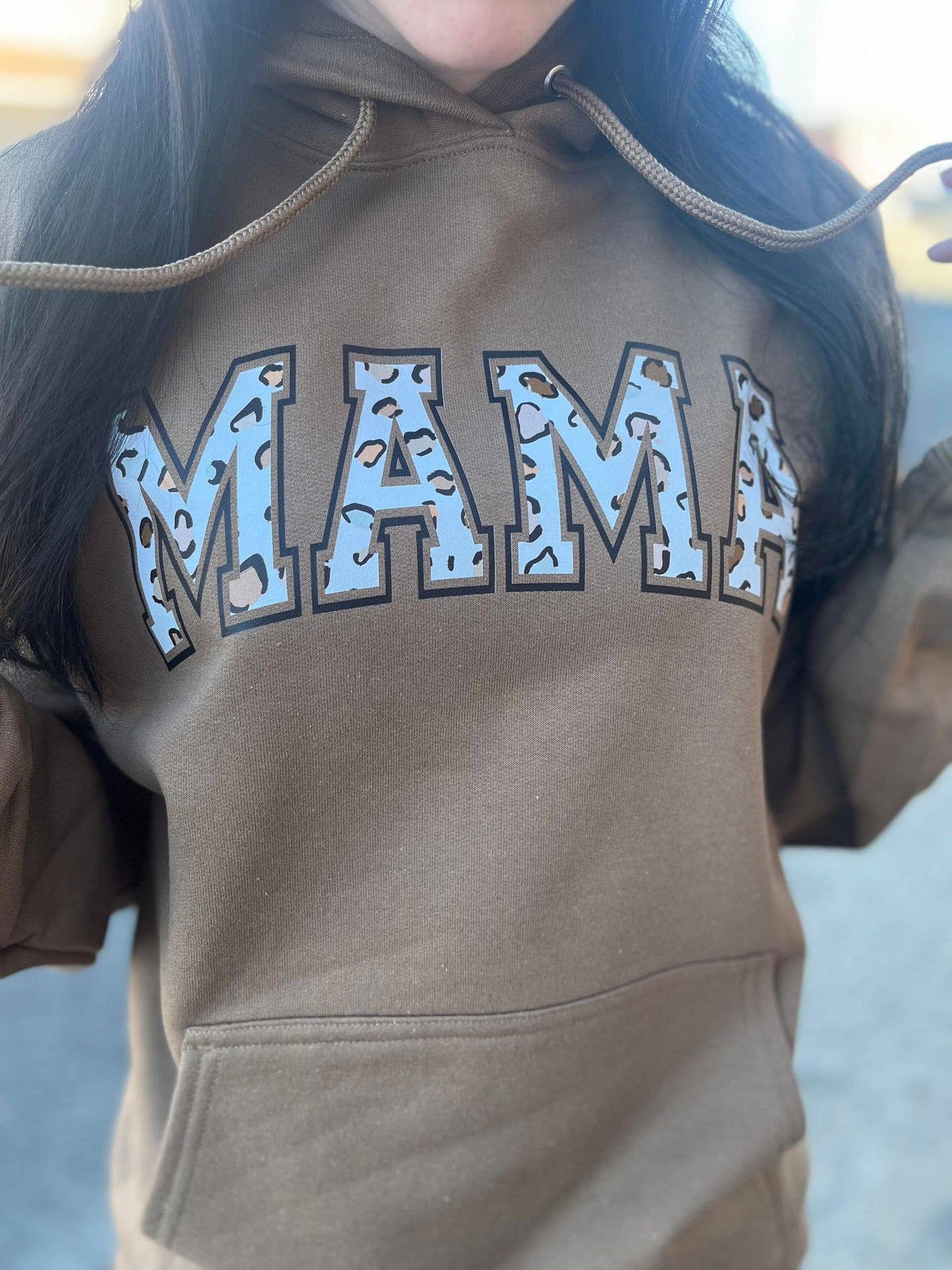 Lovely Leopard Mama Hoodie
