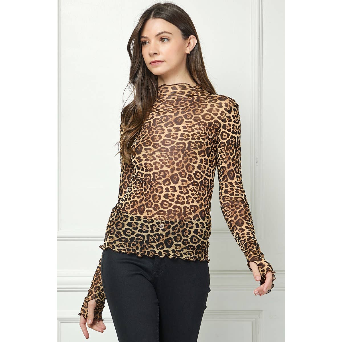 Lovely in Lace Long Sleeve Top