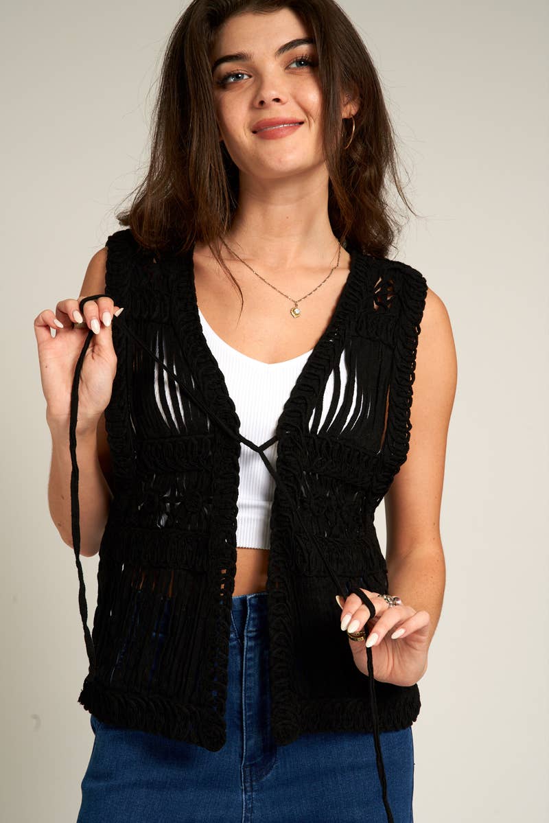 Wild & Free Crochet Vest