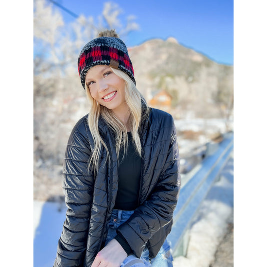 Fleck Buffalo Check CC Beanie