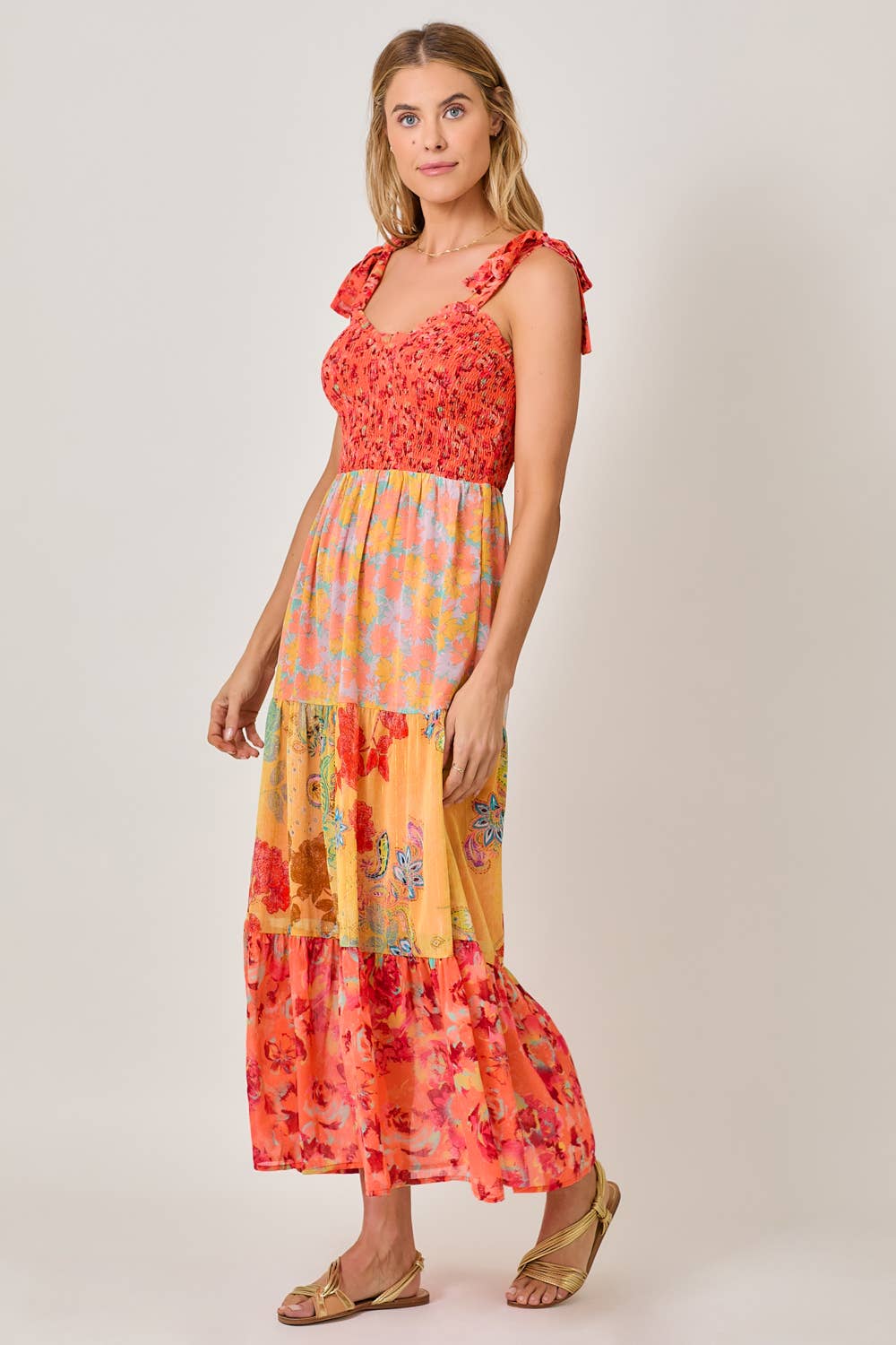 Rose Patch Dress