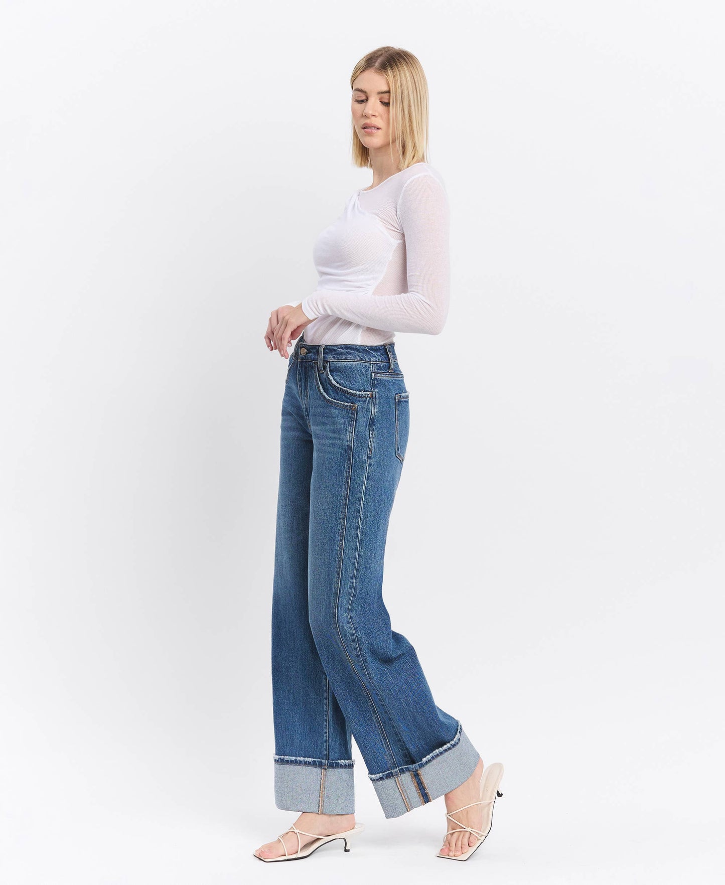 Wynona Wide Cuff Jean