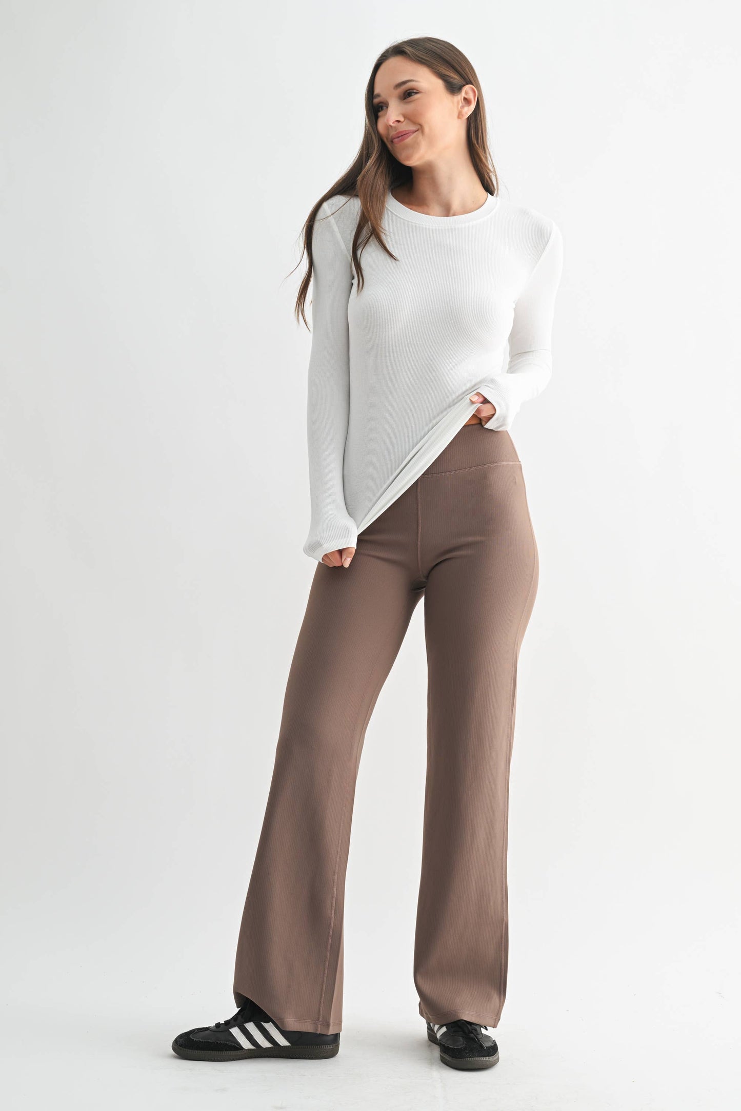 Basic Babe Fall Ribbed Top