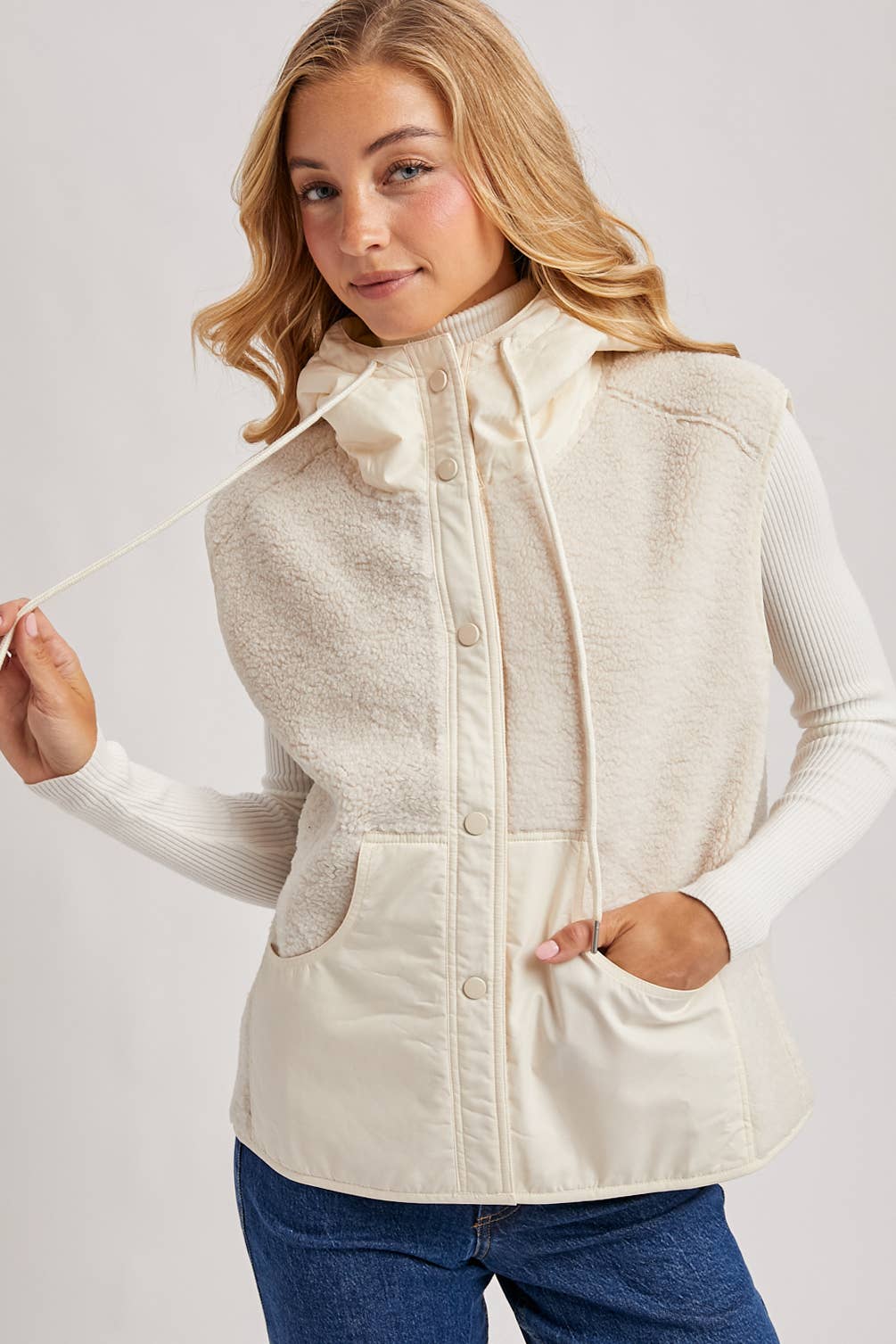 Hit the Slopes Sherpa Vest